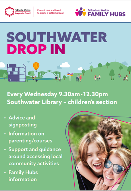 Southwater drop in information